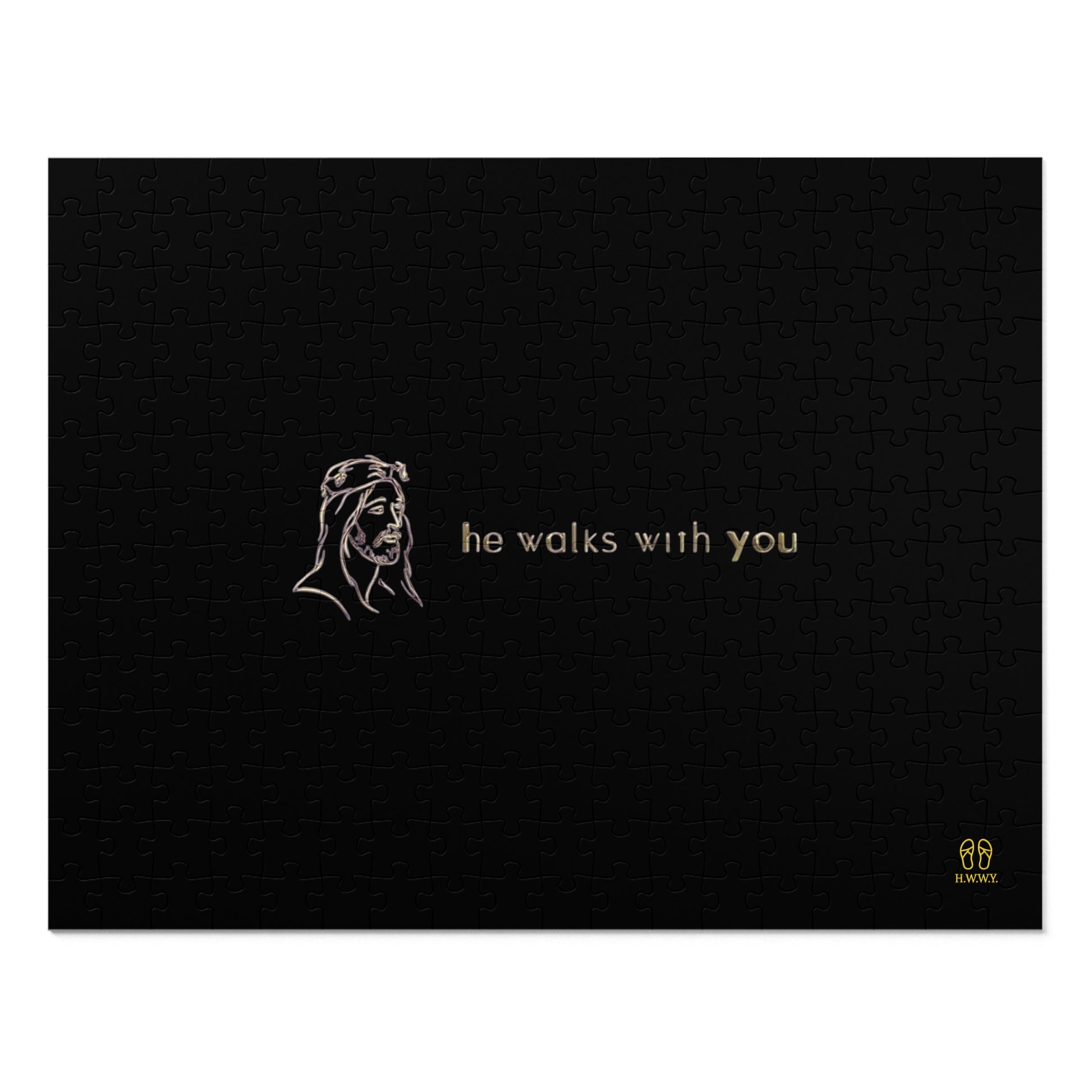 H.W.W.Y. Christian jigsaw puzzle with devotional artwork, uplifting family activity