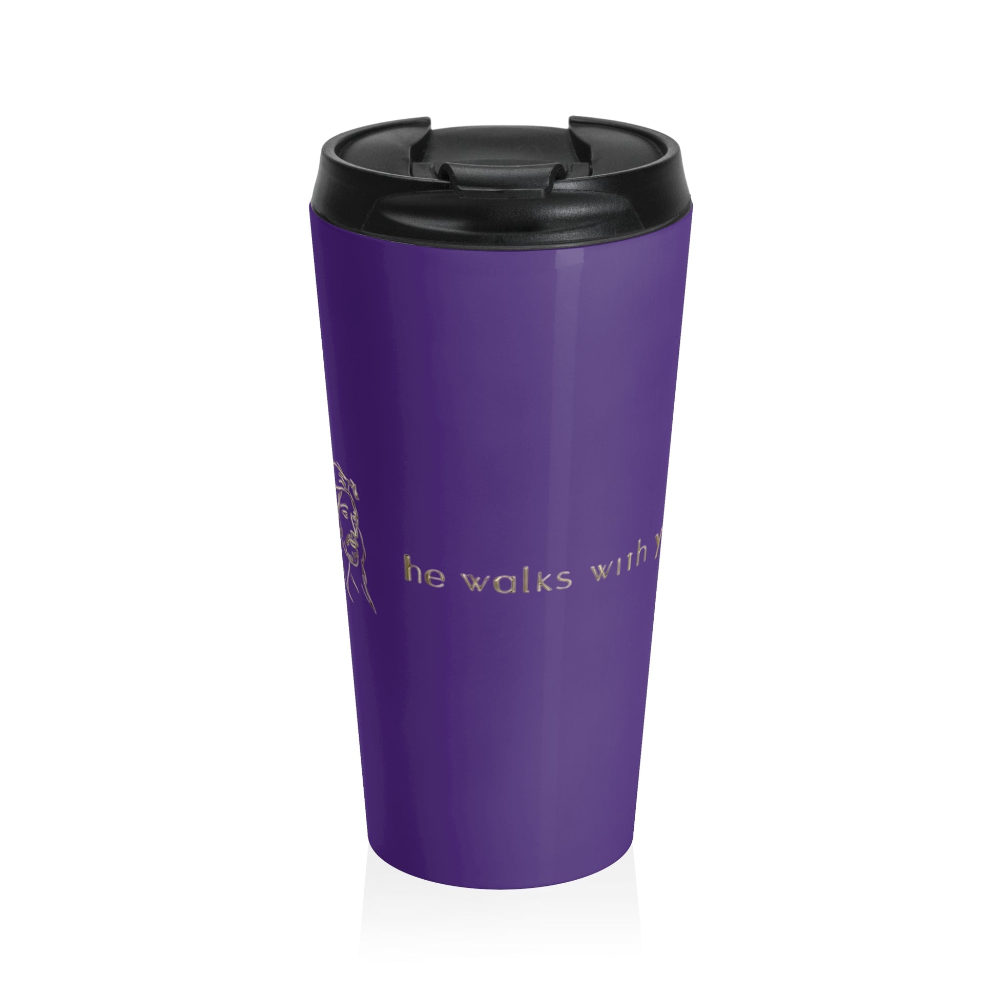 Christian faith-inspired H.W.W.Y. mug with sandals logo, perfect gift for believers