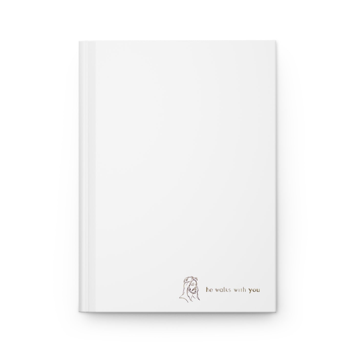 H.W.W.Y. Christian journal with inspirational scripture cover, faith-based notebook