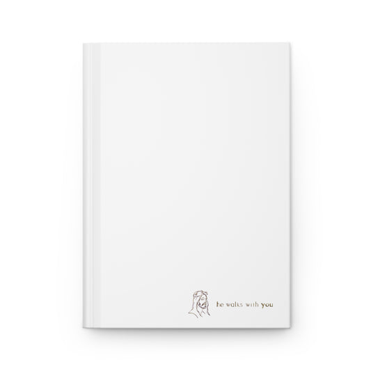 H.W.W.Y. Christian journal with inspirational scripture cover, faith-based notebook