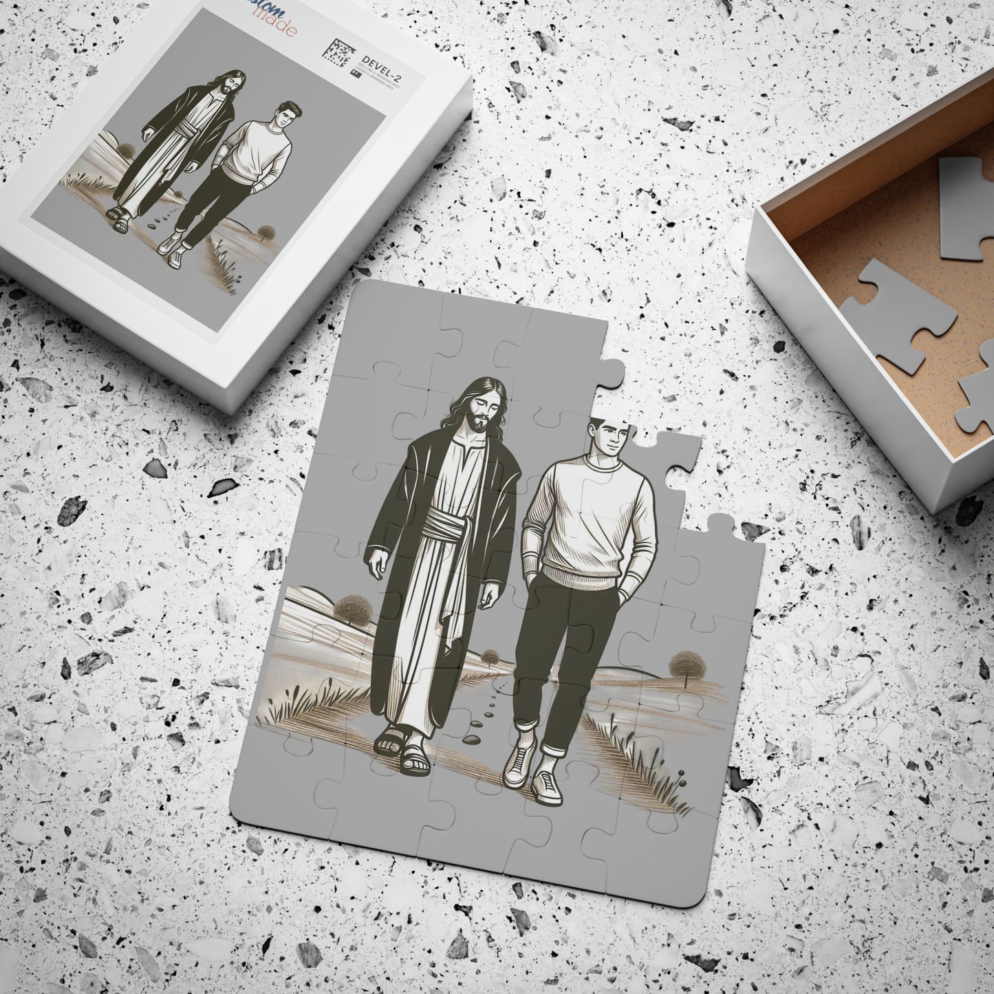 Christian product from H.W.W.Y. collection with inspirational faith design