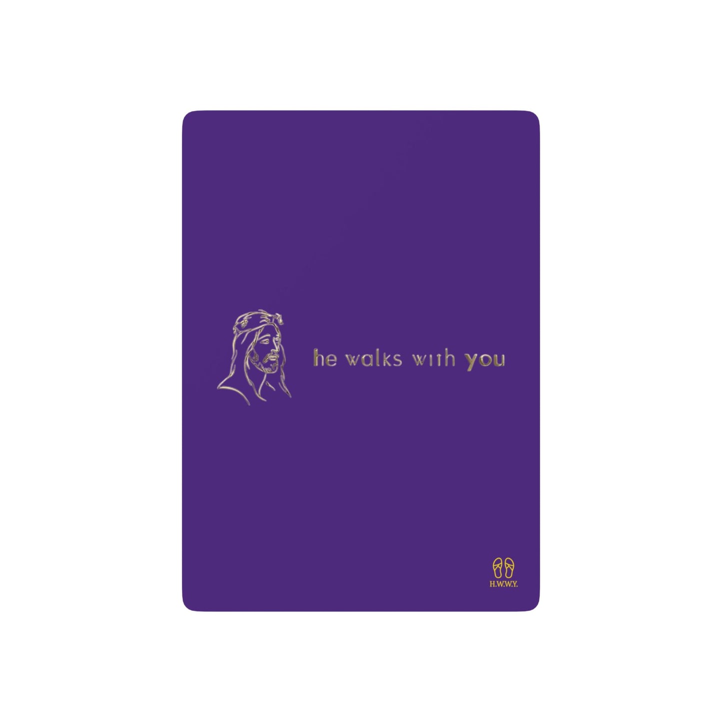 Christian product from H.W.W.Y. collection with inspirational faith design