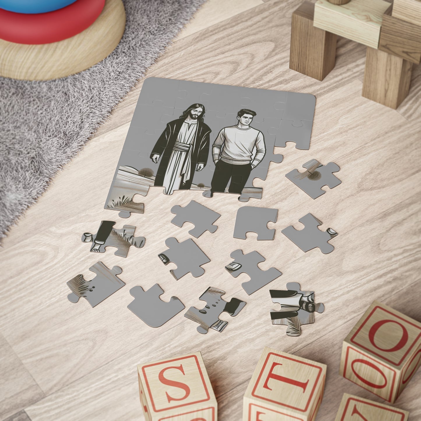 Christian product from H.W.W.Y. collection with inspirational faith design