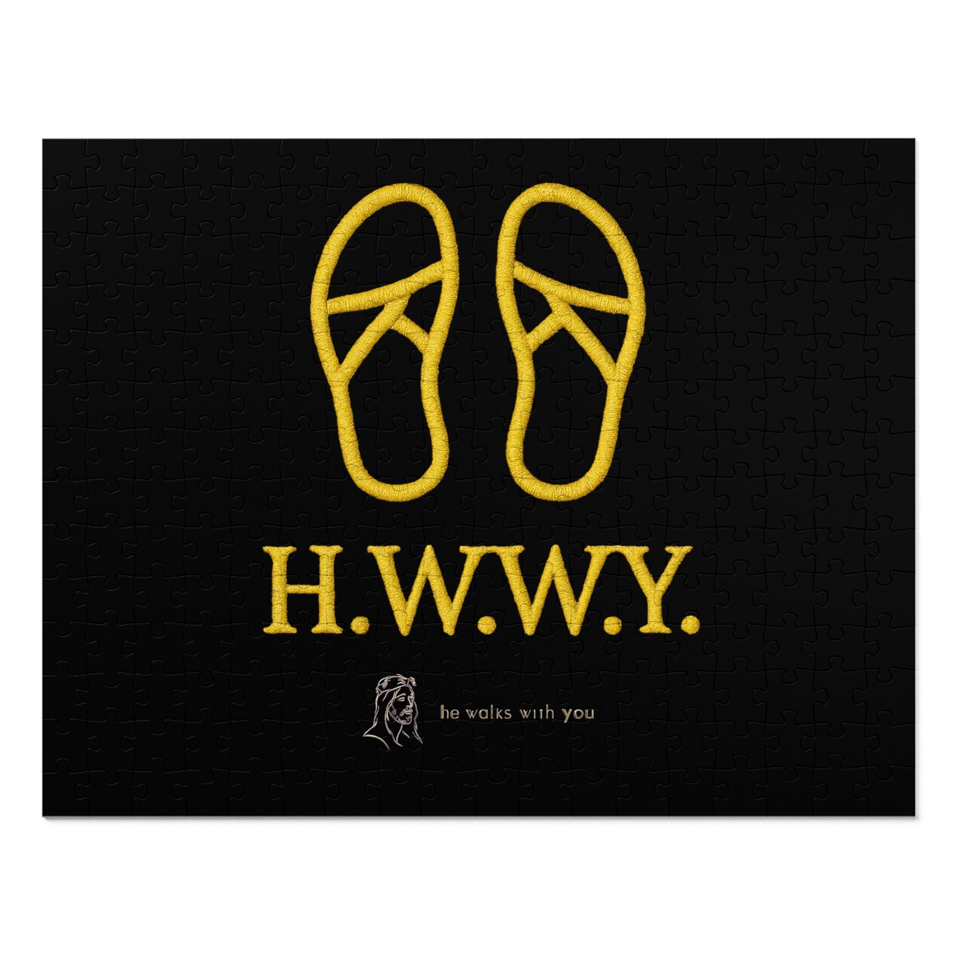 Christian product from H.W.W.Y. collection with inspirational faith design